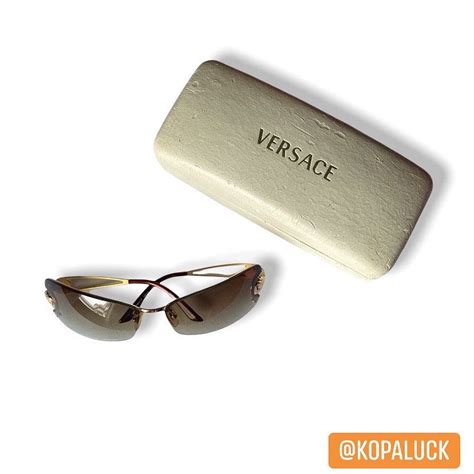 Vintage Versace sunglasses MOD 2028 1000/8G 